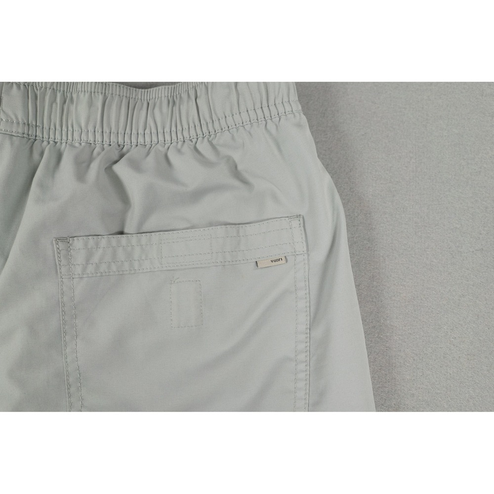 Vuori Mens Kore Short Lined 5" Solid Sky Grey Size M Athletic Performance Lined image 10